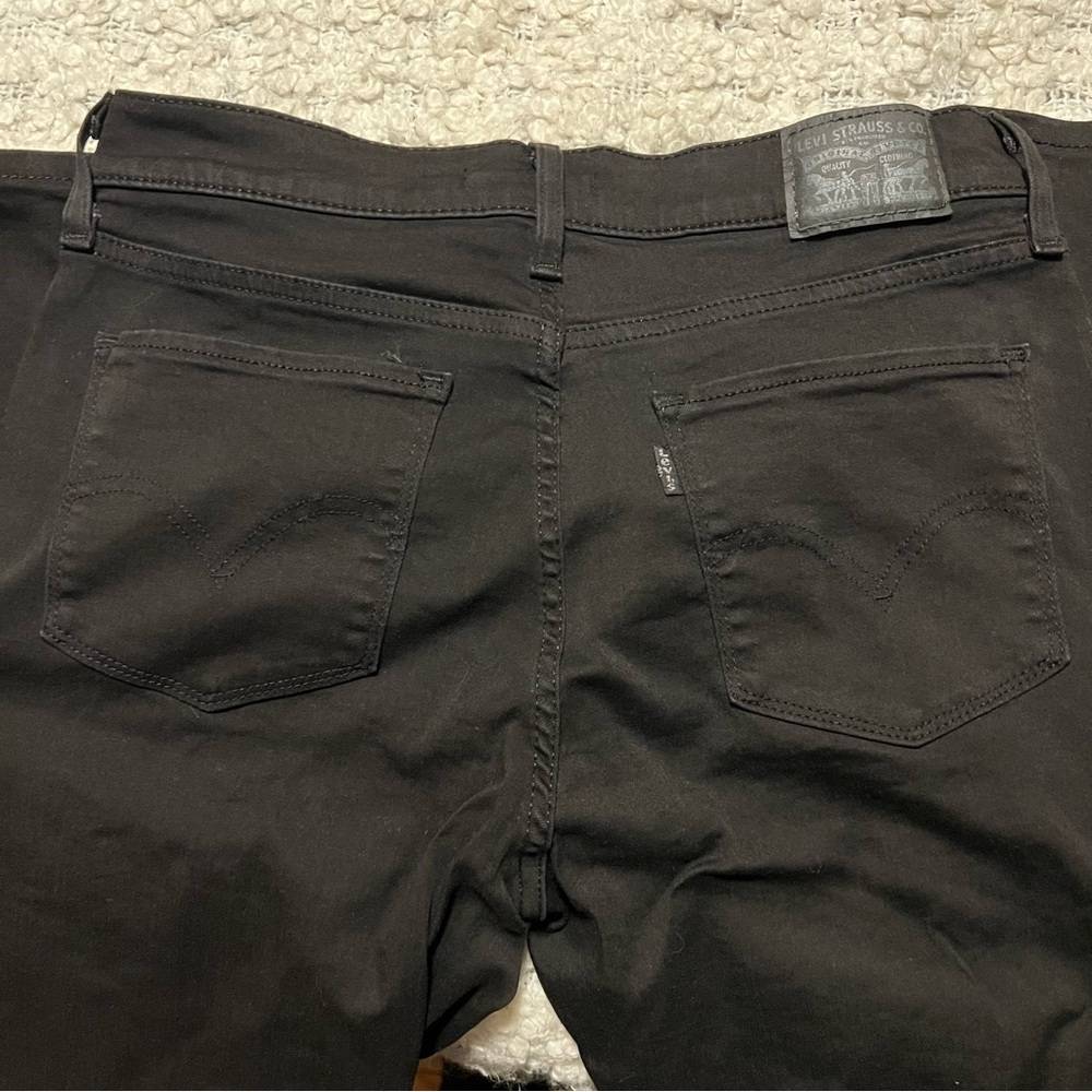 Levi's Soft Black Classic Bootcut Jeans
